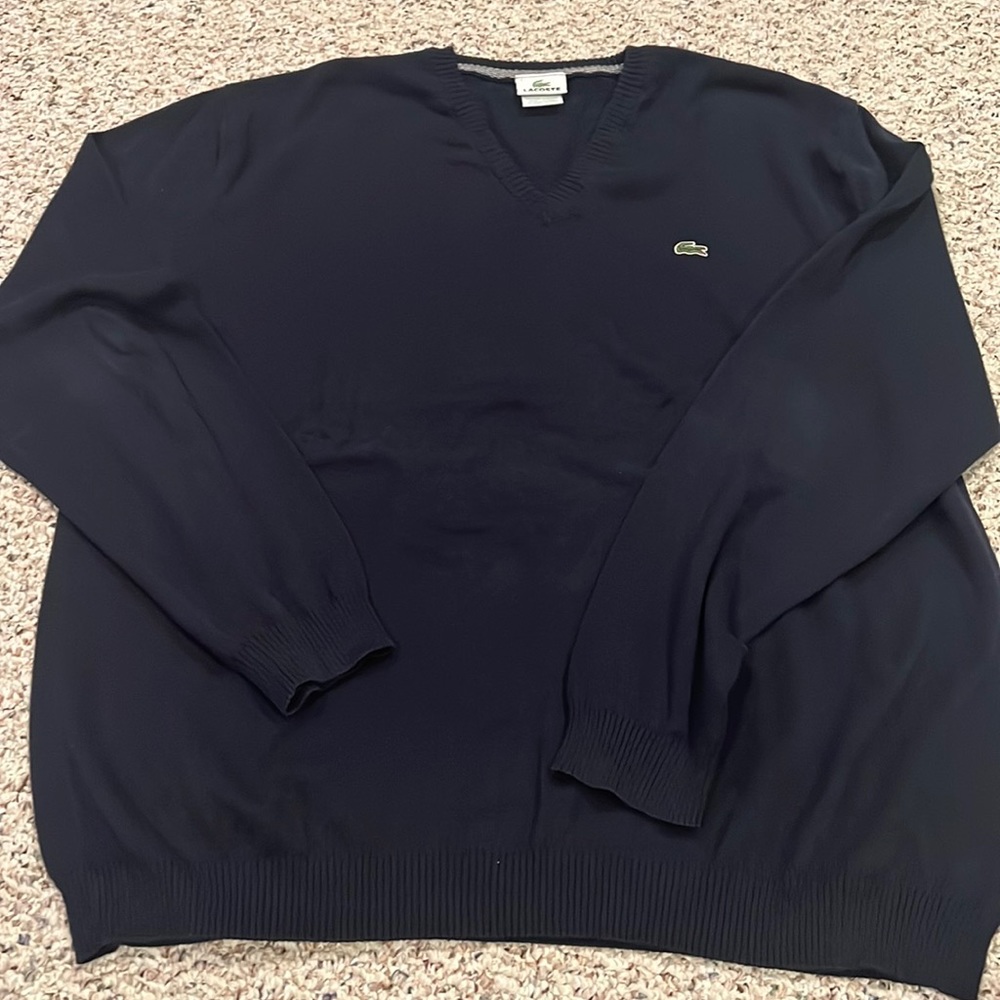 Lacoste vneck sweater